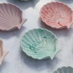 Jesmonite Shell Jewellery Tray_Trinket Tray